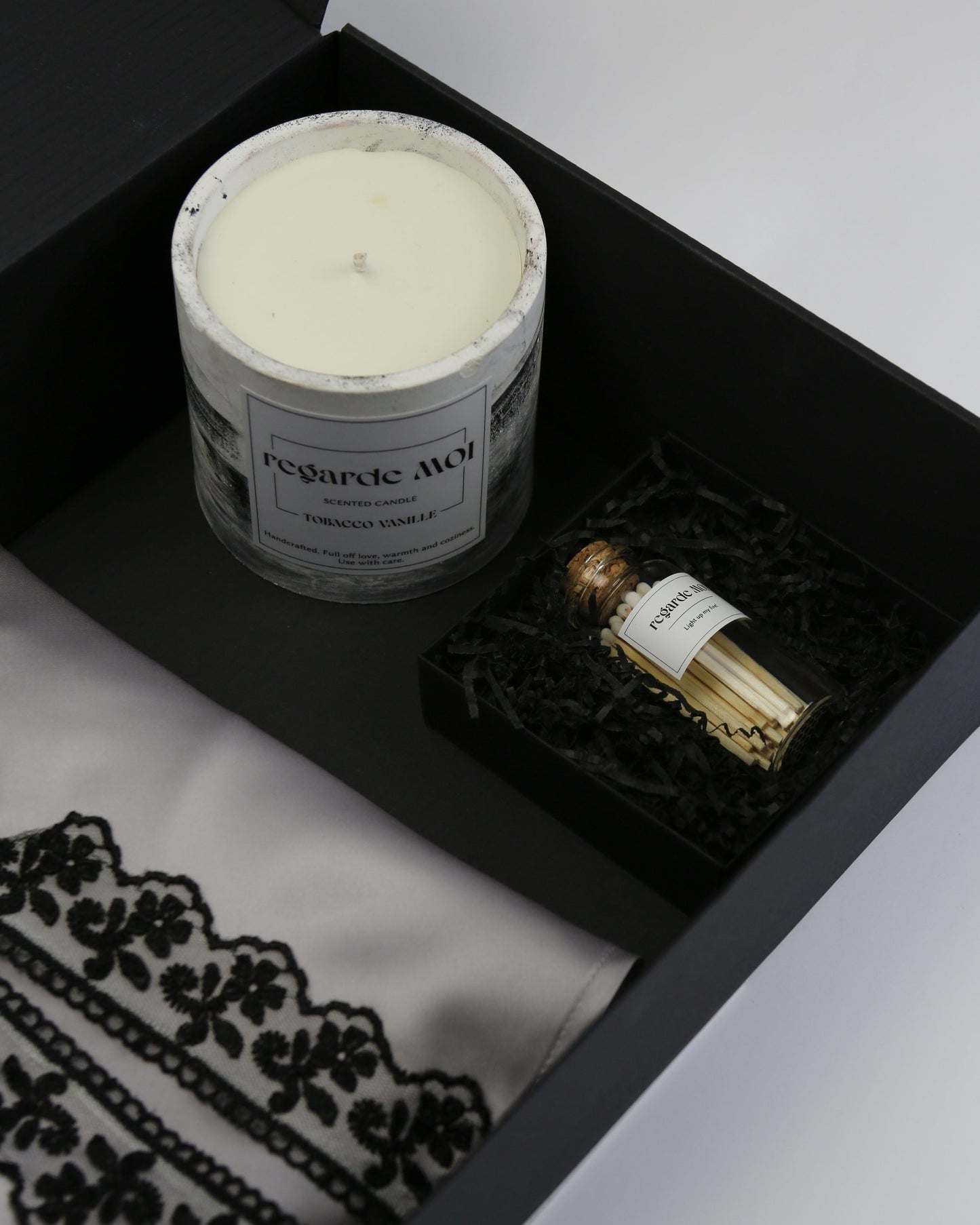 Nightdress and candle gift set
